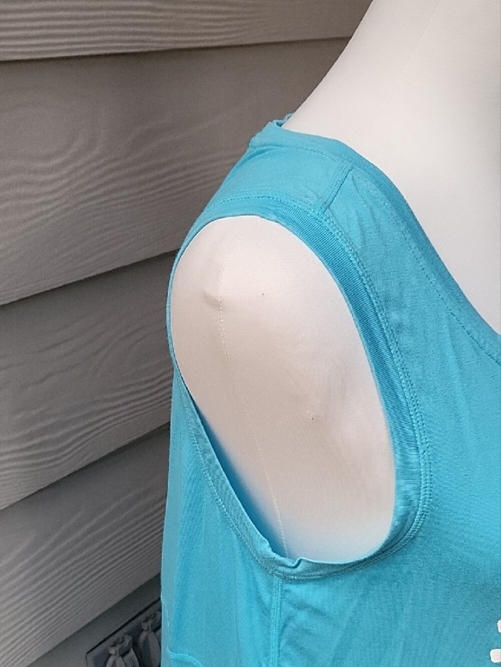 LuLaRoe Aqua #Goals Sleeveless Tank Top Women’s Size Small Workout Activewear - Picture 4 of 13